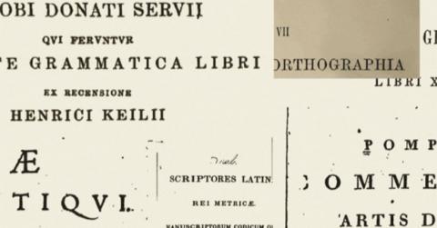 Nouvelle version du site Corpus Grammaticorum Latinorum Nouvelle version du site Corpus Grammaticorum Latinorum