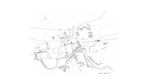 Ammaedara, plan d’après N. Duval et J.-Cl. Golvin Ammaedara, plan d’après N. Duval et J.-Cl. Golvin